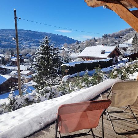 Le Criou - 3 Bedroom Apartment 5 Minutes Walk To The Village Centre Samoëns Kültér fotó