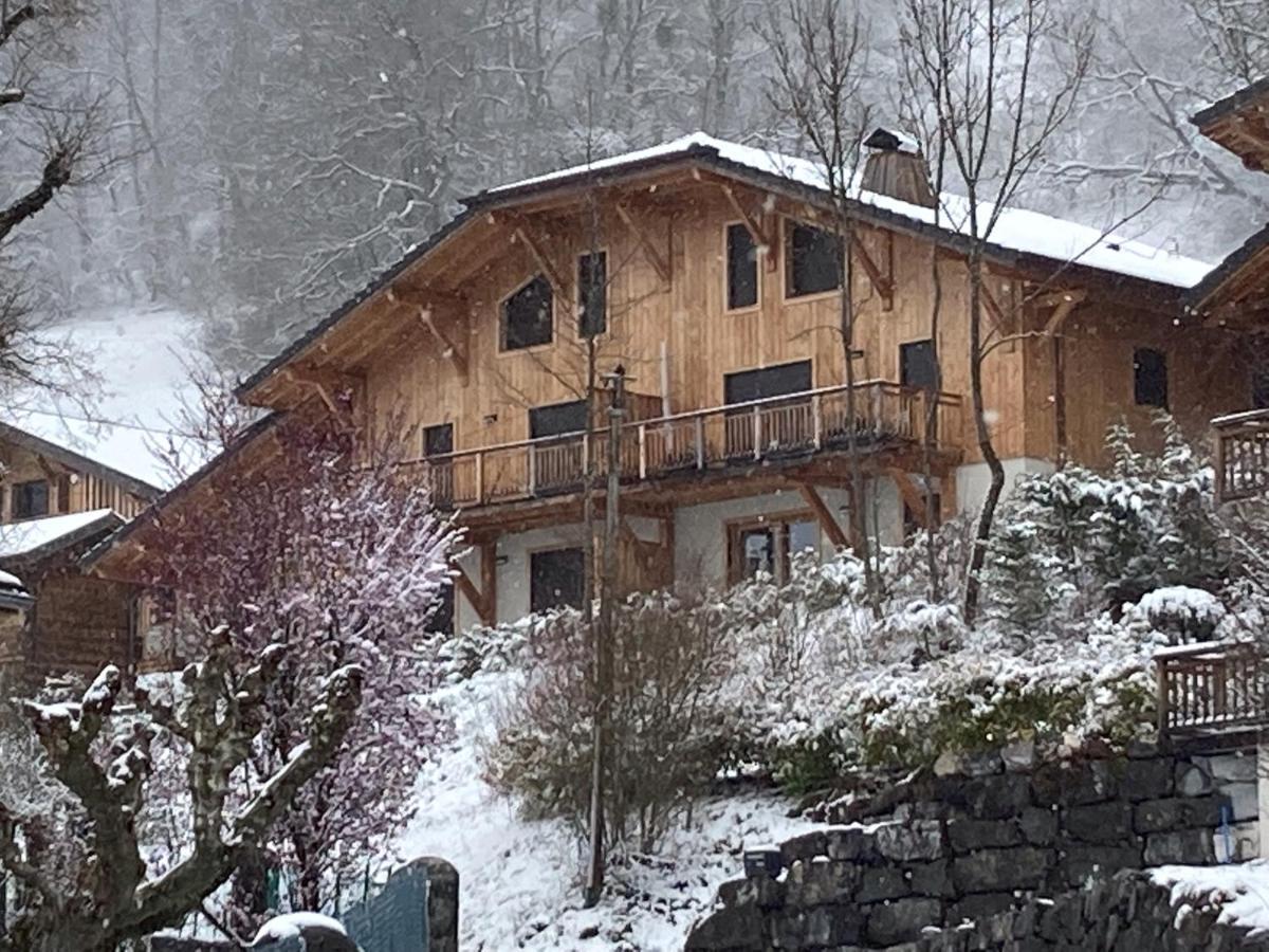 Le Criou - 3 Bedroom Apartment 5 Minutes Walk To The Village Centre Samoëns Kültér fotó