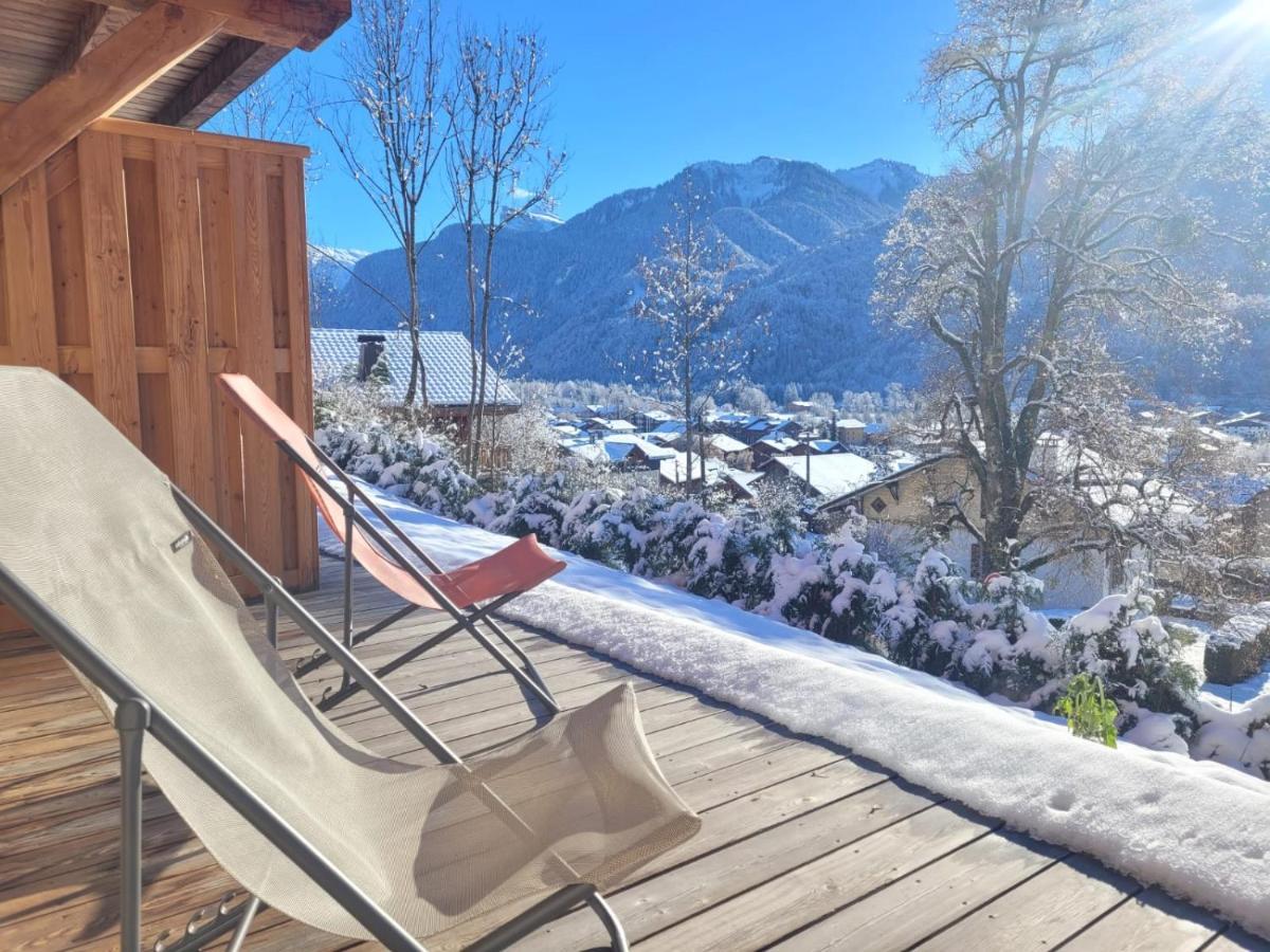 Le Criou - 3 Bedroom Apartment 5 Minutes Walk To The Village Centre Samoëns Kültér fotó